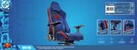 Trust gxt 721sm ruya pro superman gaming stoel (blauw/rood) - thumbnail