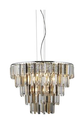 Searchlight Grote kroonluchterClarissa Ø 65cm - 1229-9CC