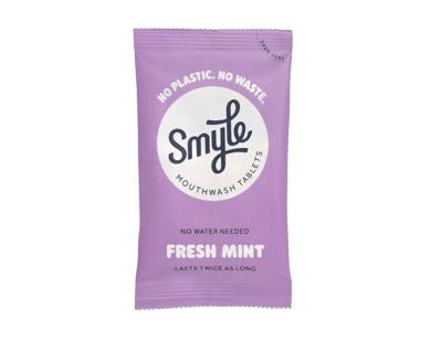 Smyle Mondwater tabs - fresh mint - refill 50st.