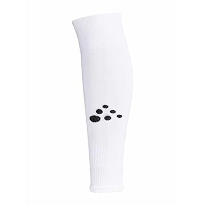 Craft 1913914 Squad Sock W-O Foot Solid SR - White - One Size