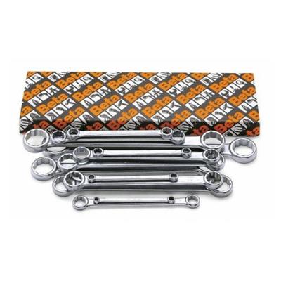 Beta 8-delige set ringsleutels, plat model (art. 95) 95/S8 - 000950177