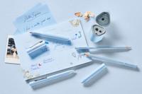 Faber Castell FC-201524 Balpen en Vulpen Grip 2010 Harmony Sky Blue - thumbnail