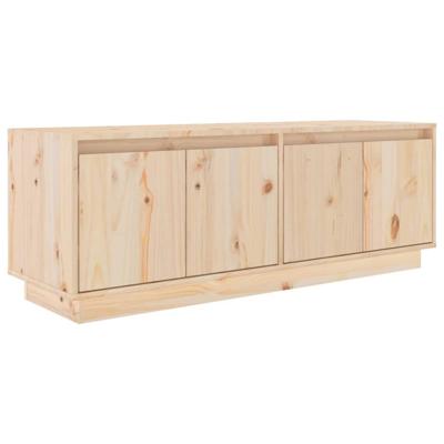 Tv-meubel 110x34x40 cm massief grenenhout