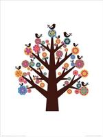 Kunstdruk Valentina Ramos - Tree of Flowers 30x40cm - thumbnail