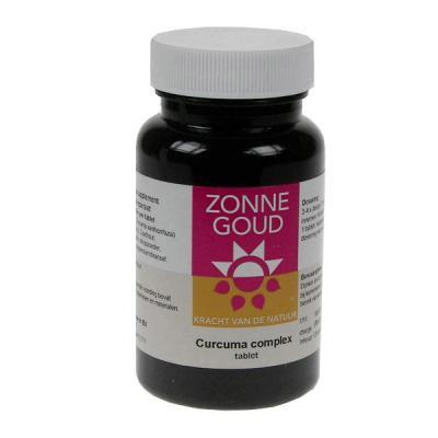 Zonnegoud Curcuma Complex Tabletten Zonnegoud Curcuma Complex Tabletten