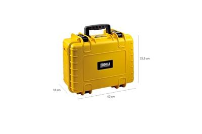 B & W International Outdoor-koffer outdoor.cases Typ 4000 16.6 l (b x h x d) 420 x 325 x 180 mm Geel 4000/Y/SI