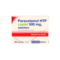 Healthypharm Paracetamol caplet 500 20 Tabletten - thumbnail