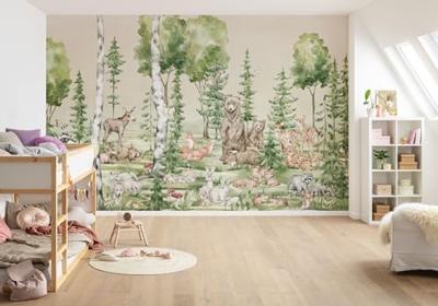 Komar Into Wonderland Fotobehang Cuddly Buddies - IAX8-0061