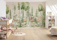 Komar Into Wonderland Fotobehang Cuddly Buddies - IAX8-0061 - thumbnail
