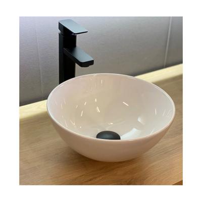 Waskom Casajoy Rond 32x15cm Keramiek Wit Waskom Casajoy Rond 32x15cm Keramiek Wit