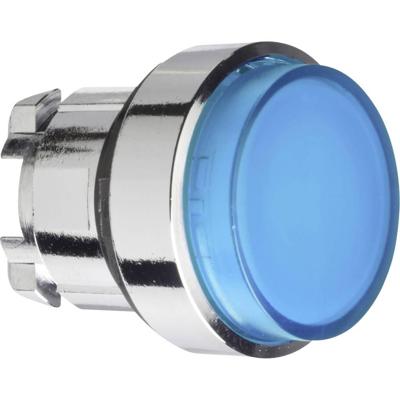 Schneider Electric ZB4BH63 ZB4BH63 (Ø) 22 mm Zonder markering Chroom, Blauw 1 stuk(s)