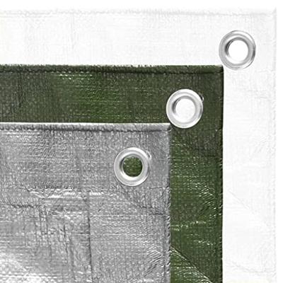 VidaXL Dekzeil 180 g/m² 2x3 m hdpe grijs