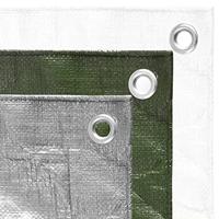 VidaXL Dekzeil 180 g/m² 2x3 m hdpe grijs - thumbnail