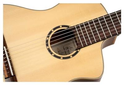 Ortega Family Series Pro RCE133-7 7-String Guitar 7-snarige E/A klassieke gitaar met gigbag