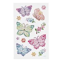 Creativ Company Diamant stickers vlinder, 1 vel - thumbnail