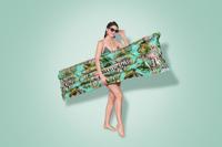 Bestway Luchtmatras Fantasia Floral 183x69 cm Strand en Zwembad 44083 - thumbnail