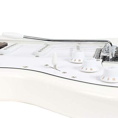 Dimavery ST-203 LH WH elektrische gitaar linkshandig wit