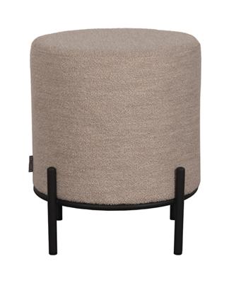 LABEL51 Hocker 'Troy' Bouclé, 41cm, kleur Naturel