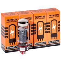 Tube Amp Doctor 6L6GCM-STR Redbase Selected Premium Matched Quartet eindversterkerbuizen (set van 4) - thumbnail