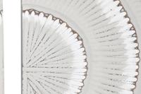 Wanddecoratie DKD Home Decor 90 x 3,5 x 90 cm Zilverkleurig Grijs Wit Modern Cirkels 90 x 2 x 90 cm - thumbnail