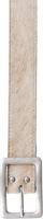 Koeienhuid Riem 85 cm Beige - 4557 - thumbnail