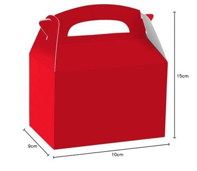 Apple Red Party Boxes x15