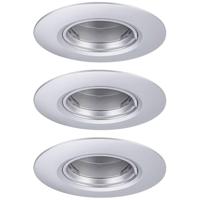 Paulmann 92113 Inbouwlamp Set van 3 stuks GU10 Chroom (mat) - thumbnail
