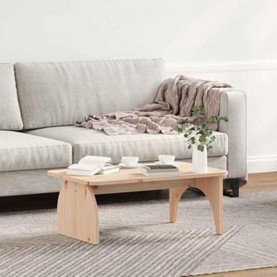 Salontafel Naturel 80 x 50 x 31 cm Massief grenenhout