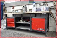 KS Tools 8650201 XXL-werkbank met 3 laden en 1 deur (b x h x d) 2000 x 840 x 680 mm - thumbnail
