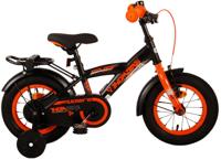 Volare thombike kinderfiets - jongens - 12 inch - zwart oranje - thumbnail