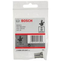 Spantang zonder spanmoer, 6 mm, voor Bosch bovenfrees Bosch Accessories 2608570047 Diameter 6 mm - thumbnail