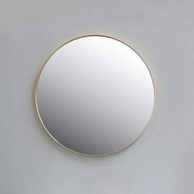 INK SP15 Spiegel - 60x4x60cm - rond - verzonken in aluminium kader - aluminium Mat goud 8408562