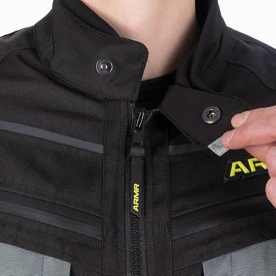 ARMR jas "kumaji 3.0 jacket kumaji 3.0 wp ms black/green/yellow gr.