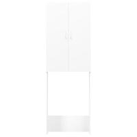 Wasmachinekast 64x25,5x190 cm wit - thumbnail