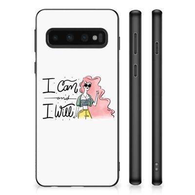 Samsung Galaxy S10 | Bumper Hoesje | i Can Samsung Galaxy S10 | Bumper Hoesje | i Can