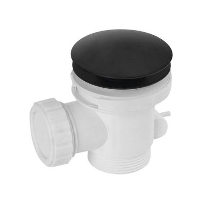 Clickwaste Polysan 6/4 tbv Ligbaden 52mm Mat Zwart Clickwaste Polysan 6/4 tbv Ligbaden 52mm Mat Zwart