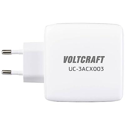 VOLTCRAFT UC-3ACX003 USB-oplader 120 W Binnen Uitgangsstroom (max.) 5 A 3 x 1x USB-A, 2x USB-C GaN VOLTCRAFT UC-3ACX003 USB-oplader 120 W Binnen Uitgangsstroom (max.) 5 A 3 x 1x USB-A, 2x USB-C GaN