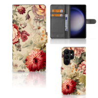Hoesje voor Samsung Galaxy S23 Ultra Bloemen - thumbnail