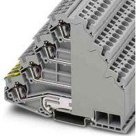 Phoenix Contact 3038338 Motoraansluitklem 6.2 mm Spanveer Grijs 50 stuk(s)