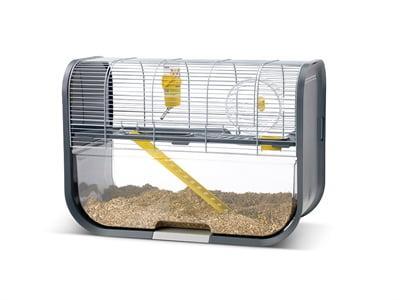 SAVIC HAMSTERKOOI GENEVA ANTRACIET / ZILVER 60X29X44 CM SAVIC HAMSTERKOOI GENEVA ANTRACIET / ZILVER 60X29X44 CM