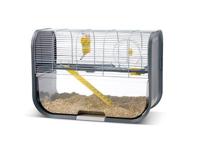 SAVIC HAMSTERKOOI GENEVA ANTRACIET / ZILVER 60X29X44 CM - thumbnail