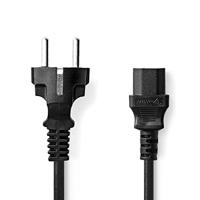 Nedis cegp10030bk50 voedingskabel schuko male - iec-320-c13 5,0 m zwart - thumbnail