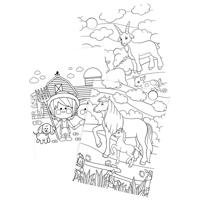 Kleurboek Haza Sense Boerderij - thumbnail