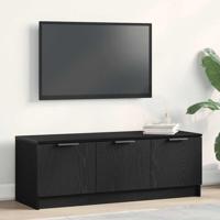 TV-kast Zwart eiken 102 x 35 x 36.5 cm Bewerkt hout - thumbnail