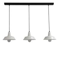 Masterlight Witte vintage eetkamer lampIndustria 3x25 3-lichts met zwart - 2545-06-06-S-100-3 - thumbnail