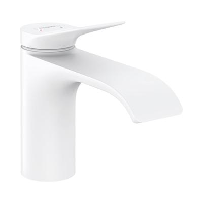 Wastafelmengkraan HansGrohe Vivenis Eengreeps 80 Zonder Afvoer Mat Wit Wastafelmengkraan HansGrohe Vivenis Eengreeps 80 Zonder Afvoer Mat Wit