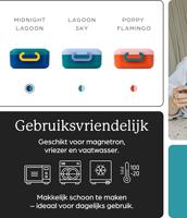 Amuse rikko midnight lagoon lunchbox - thumbnail