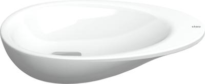 Clou First Fontein zonder kraangat 36x21,8x9 cm Wit