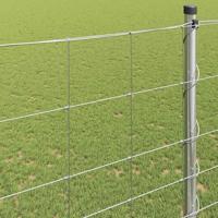 Weidehekwerk Zilver 25 x 1.6 m Gegalvaniseerd staal - thumbnail