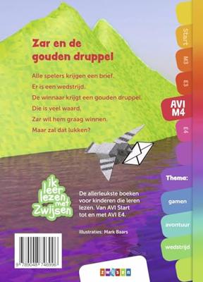 WPG Uitgevers Zwijsen boek avi m4 zar en de gouden druppel